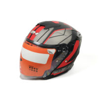 MTP MH Sports kırmızı siyah yarım motosiklet kaskı L şehir içi sürüş için hafif motor kaskı