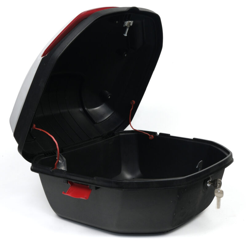 MTP motosiklet arka çantası beyaz geniş hacimli suya dayanıklı motor bagaj çantası