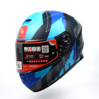 MTP MT lacivert mavi full face kask M tam kapalı motosiklet kaskı yüksek güvenlik