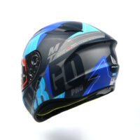 MTP MT lacivert mavi full face kask M tam kapalı motosiklet kaskı yüksek güvenlik