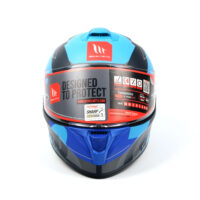 MTP MT lacivert mavi full face kask M tam kapalı motosiklet kaskı yüksek güvenlik