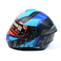 MTP MT lacivert mavi full face kask M tam kapalı motosiklet kaskı yüksek güvenlik