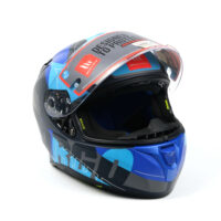 MTP MT lacivert mavi full face kask M tam kapalı motosiklet kaskı yüksek güvenlik
