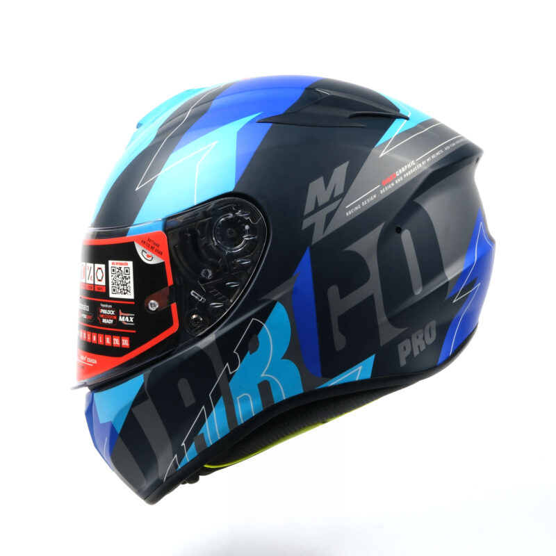 MTP MT lacivert mavi full face kask M tam kapalı motosiklet kaskı yüksek güvenlik