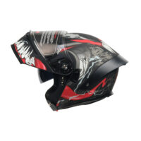 MTP Wosen dişli çene açılır kask XL modüler motosiklet kaskı güvenli mekanizma