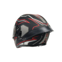MTP Wosen mat siyah kırmızı çene açılır motosiklet kaskı XL modüler motor kaskı güvenli sürüş ekipmanı