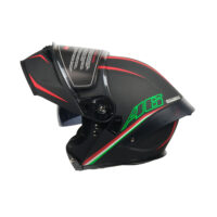 MTP Wosen mat siyah kırmızı yeşil A6 çene açılır motosiklet kaskı XL modüler motor kaskı güvenli sürüş ekipmanı