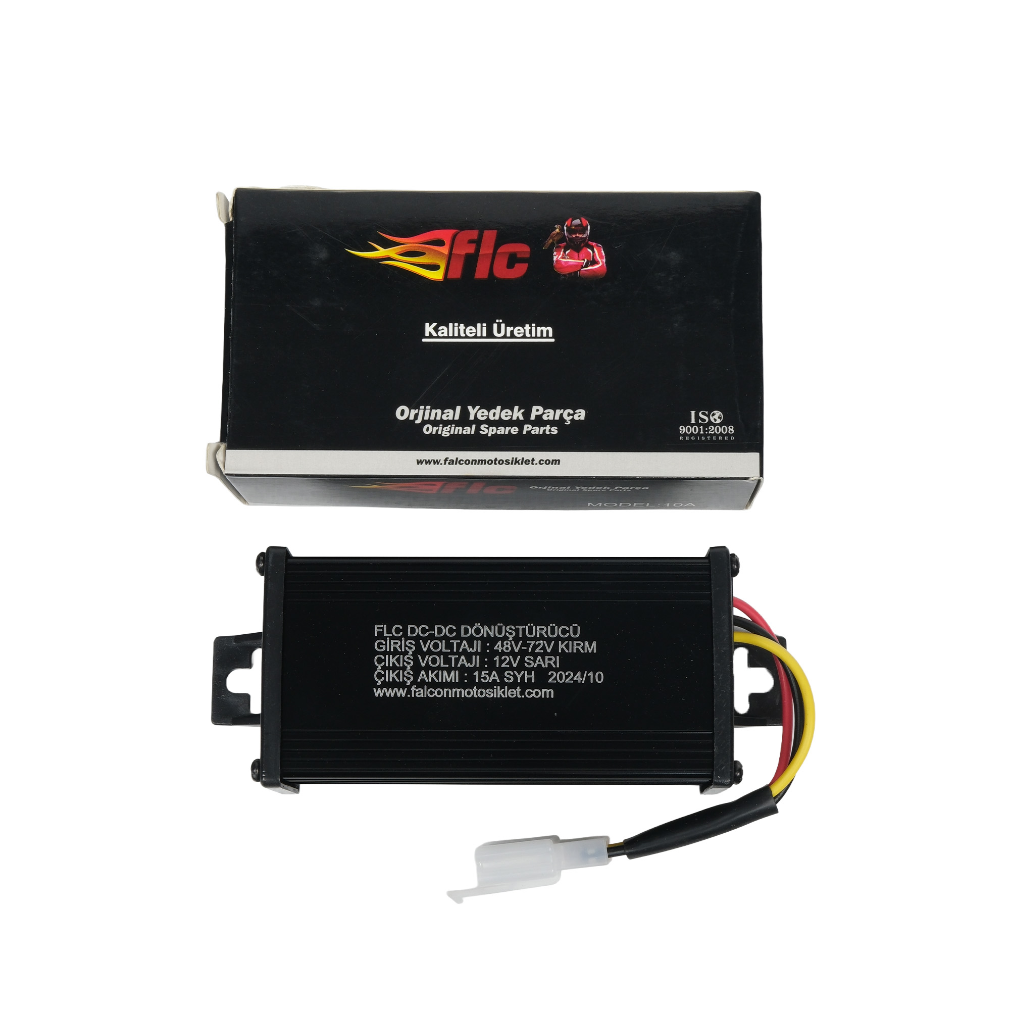 YDP Falcon konjektör düşürücü 48 72V 10A voltaj regülatör elektrikli bisiklet yedek parça